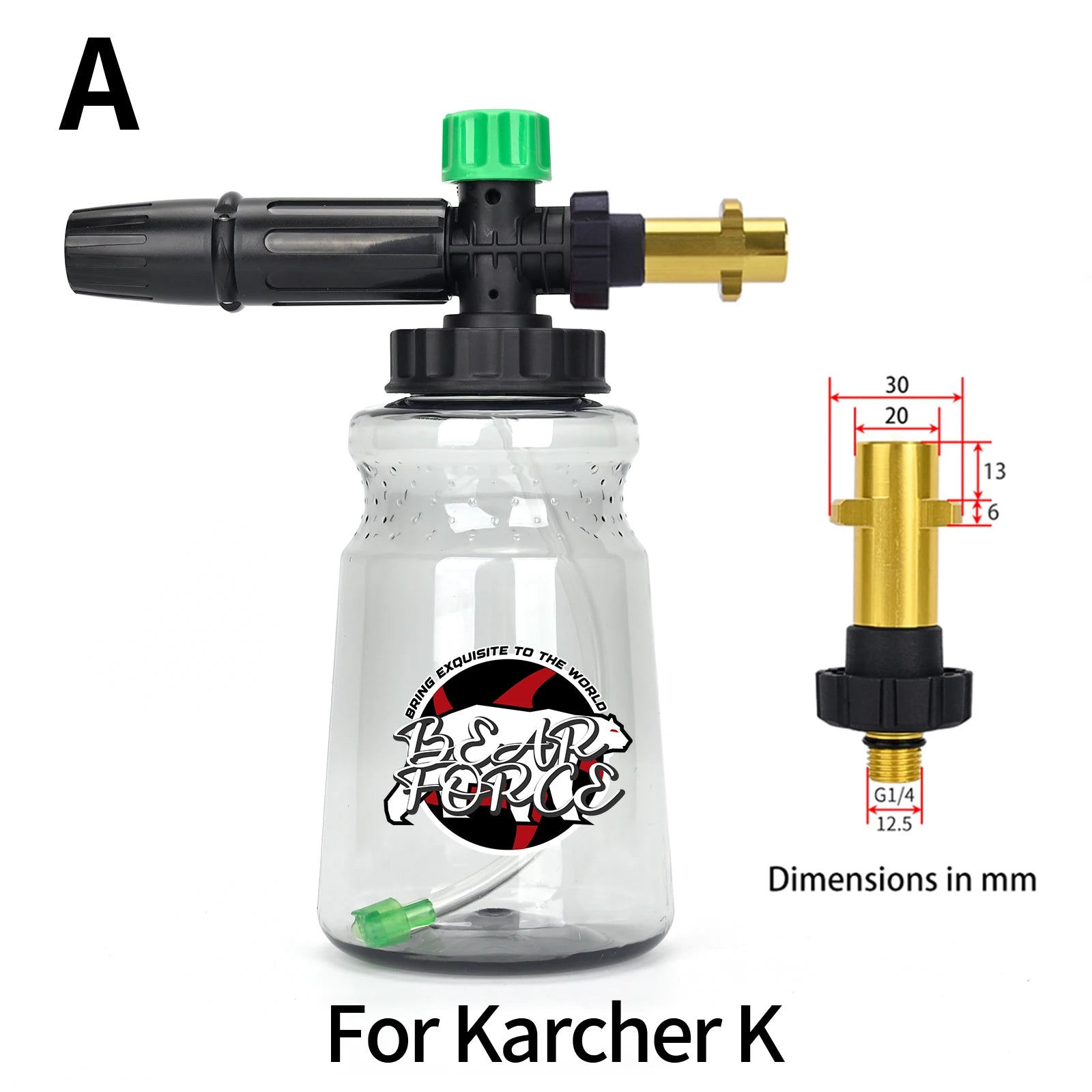 Car Wash Snow Foam Lance Foam Nozzle Foam Cannon Foam Generator for Daewoo Hammer Karcher Huter Makita High Pressure Washer