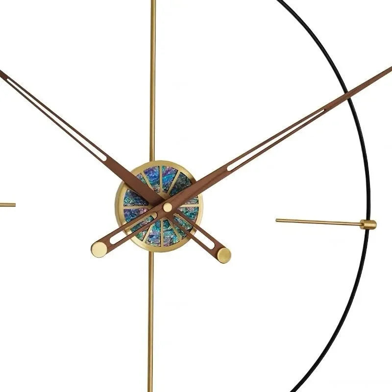 Spain Large Wall Clock Living Room Decoration Wall Clocks Nordic Silent Bedroom Aesthetic Clocks Modern Minimalist Luxury Watch