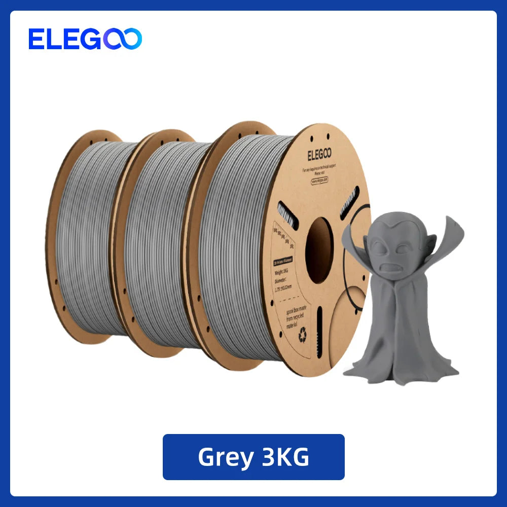 ELEGOO 1.75mm PLA Filament 1kg Plastic 3D PLA for 3D Printer Consumables Material for FDM 3D Printer NEPTUNE 3 PRO