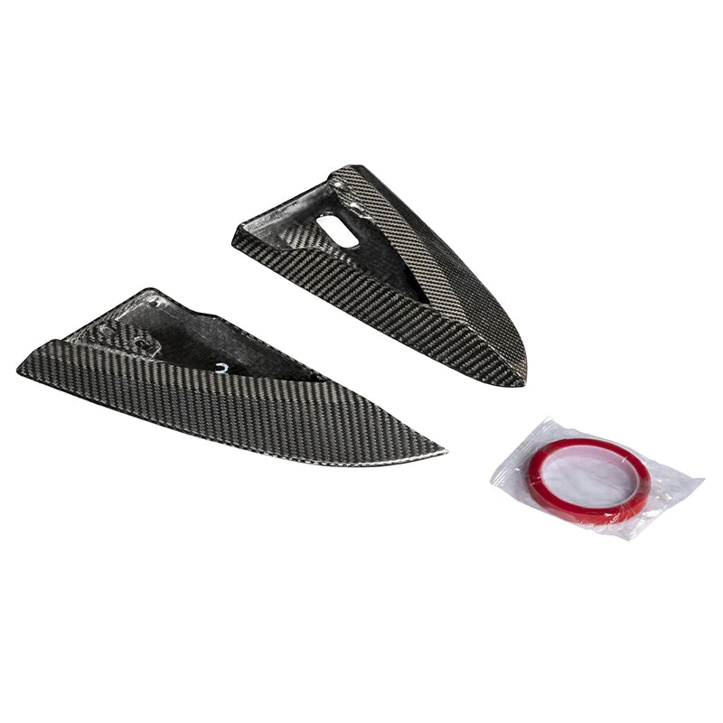 Car Carbon Fiber GT4 RS Style Rear bumper Rear lip cover angle for Porsche 718 982 2016-UP