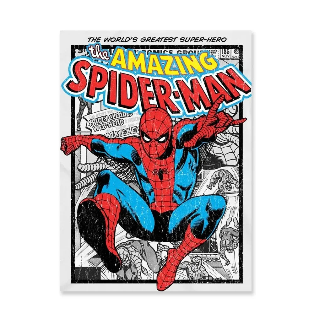 Movie Poster Superhero Canvas Painting Print Wall Art for Living Room Kids Room Bedroom Home Decor