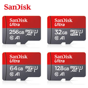 Sandisk Ultra Micro tf SD card 128GB 32GB 64GB 256GB Mini SD Card SD/TF Flash Card Memory Card 32 64 128 gb miniSD for Phone