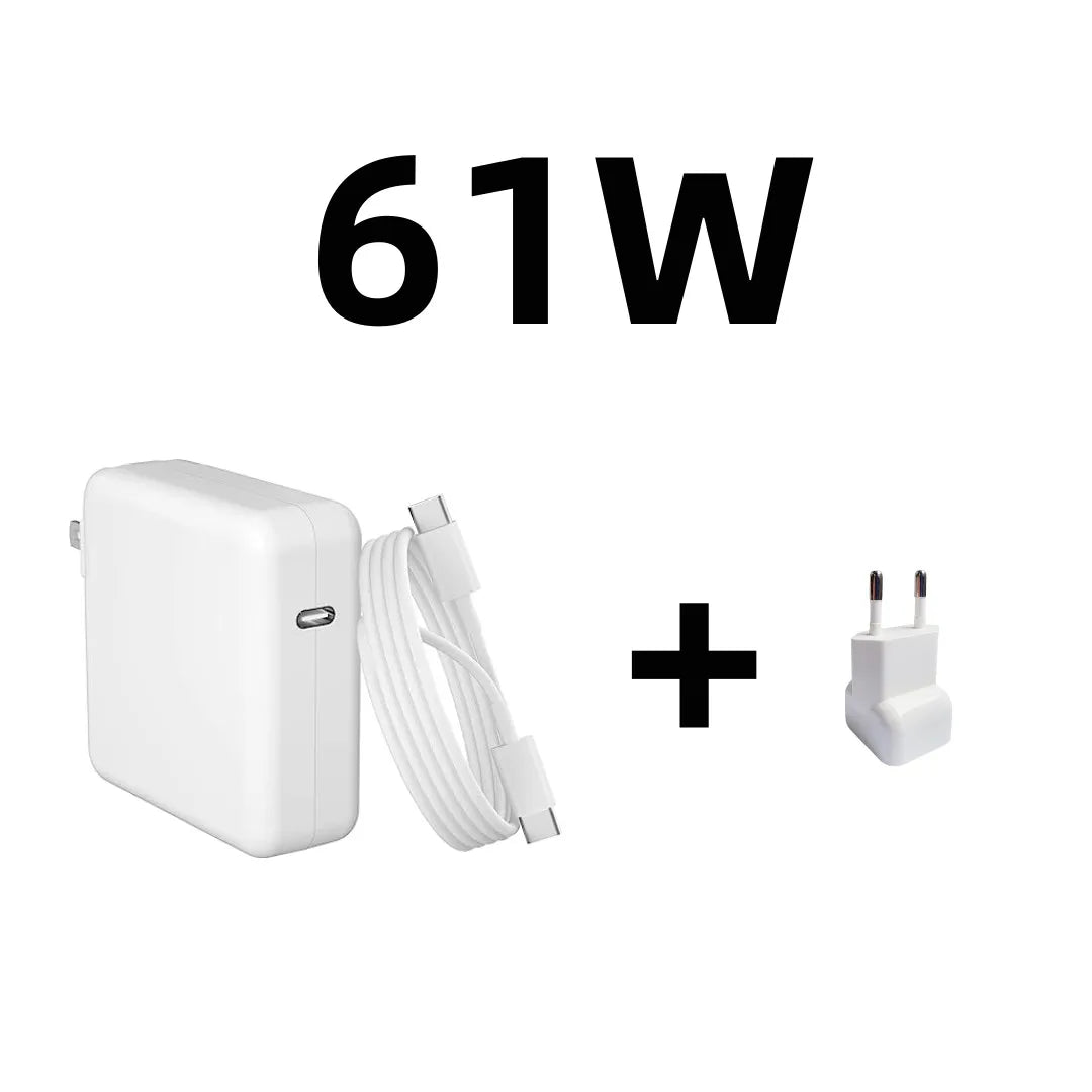 30W 61W 87W 96W 100W 118W PD USB-C Notebook Laptops Power Adapter Type-C Fast Charger For MacBook Pro 12 inch 13 inch Touch Bar