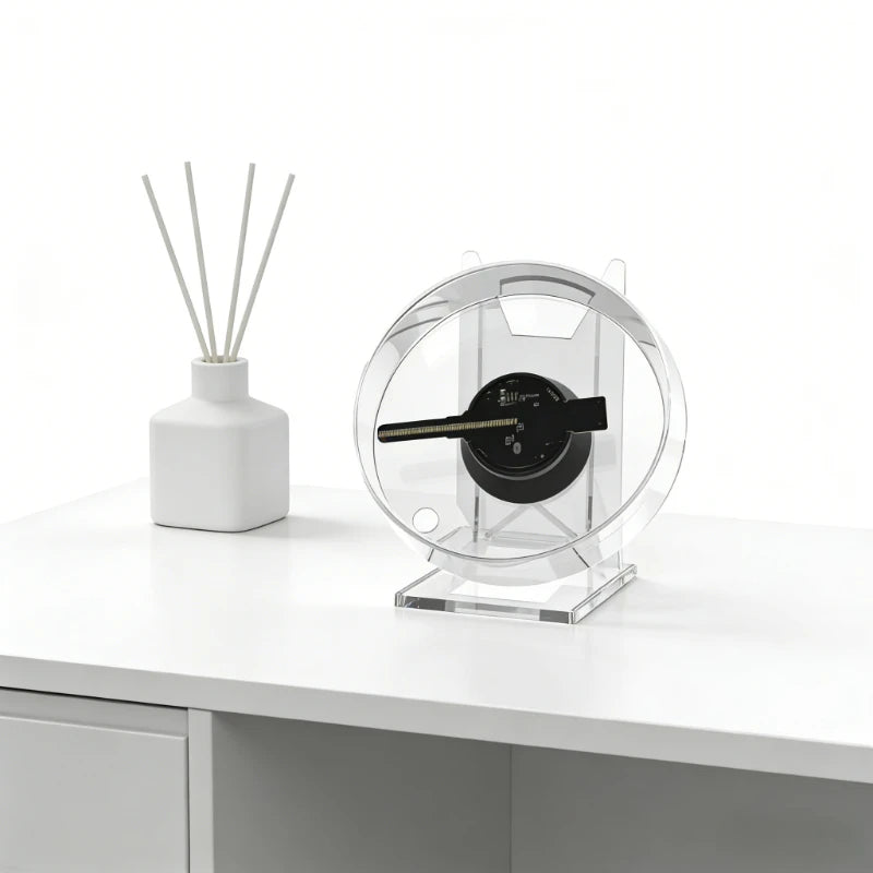 Mini 3D Holographic Projector Fan Desktop LED Advertising Machine Hologram Picture Video Display Remote Control with Stand