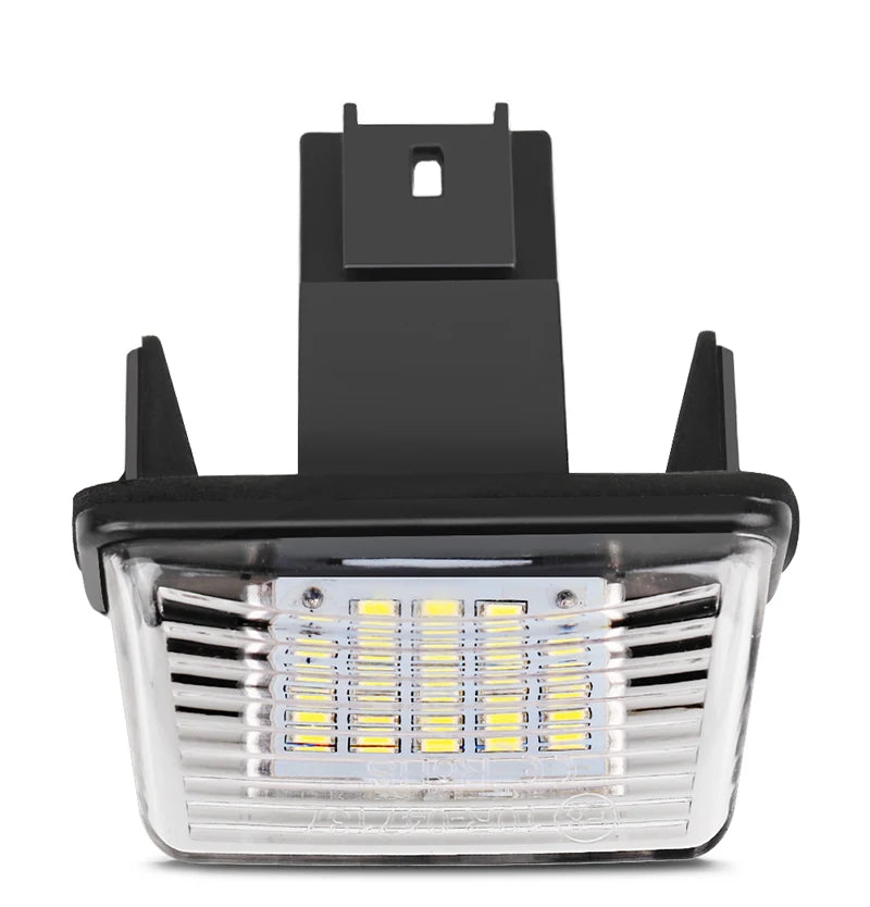 LED License Number Plate Light  For Citroen C3 C4 C5 BERLINGO Saxo Xsara Picasso for Peugeot Partner 306 new/307 new/308/5008