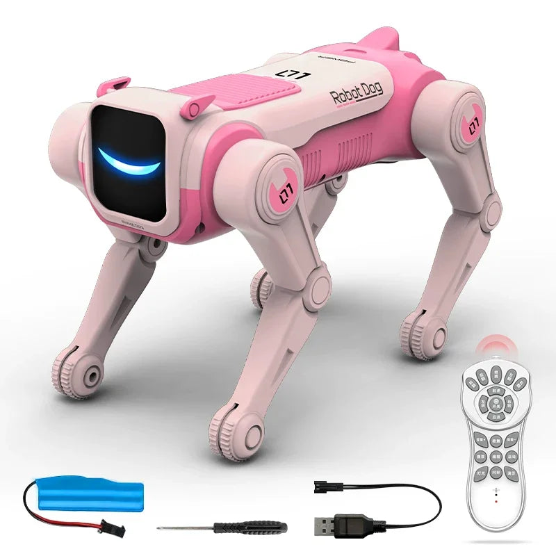 Mechanical Dog Intelligent AI  Robot Dog (Voice Command Programmable)