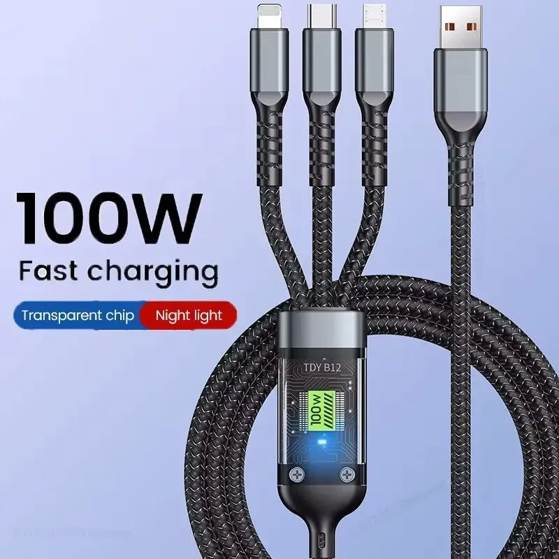 Super Fast Charging Cable Universal with Type C Usb