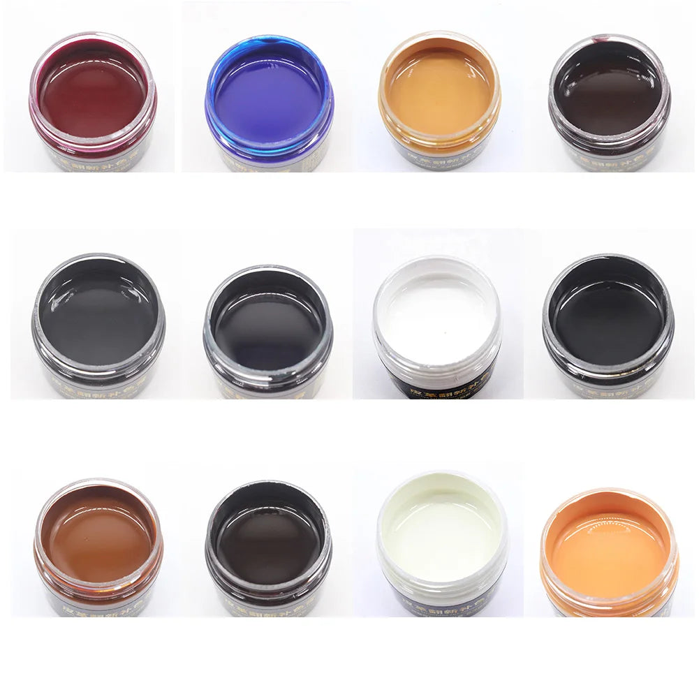 Car Leather Paint Care Vinyl Repair Kit Cleaner for Auto Seat Sofa Leather Repair Coats Holes Scratch Cracks Leather Repair Kit