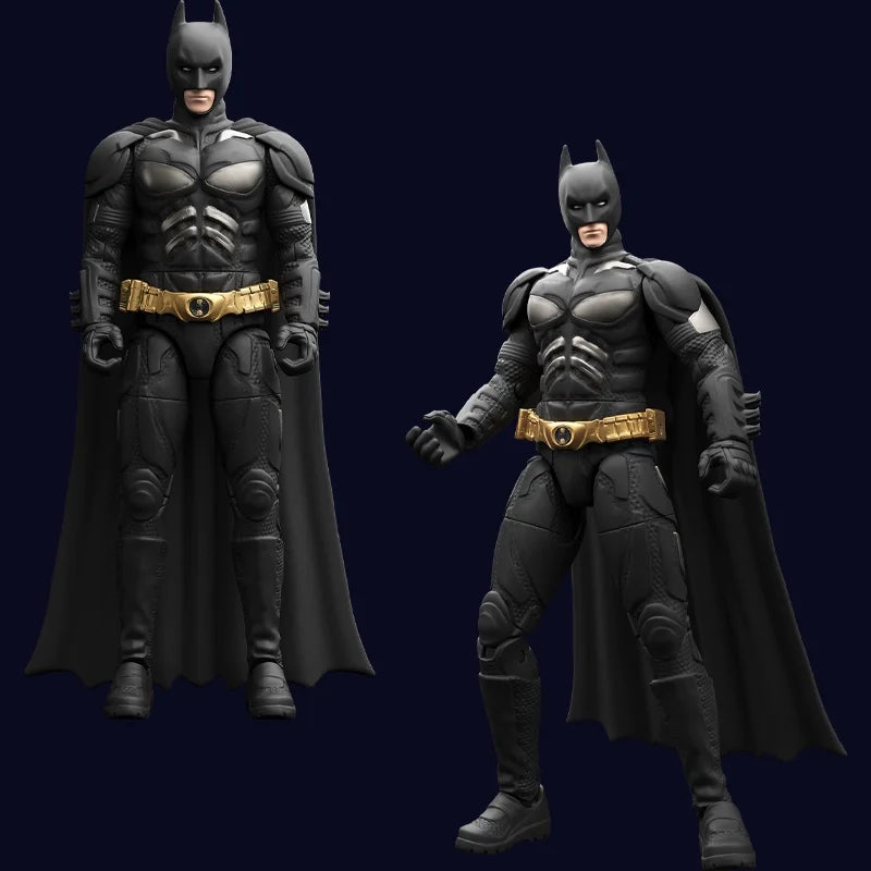 Crazy Edition Arkham Knight Batman Series2 Mystery Box F5 Roundd Culture Batman Vs Joker Action Figure Assemble Collectible Gift