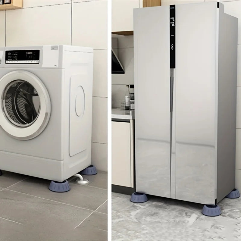4PCS Anti-Vibration Washing Machine Feet-Suitable for Refrigerators for Anti-Slip Stability,Anti-Slip Base,Sound Dampening Pads