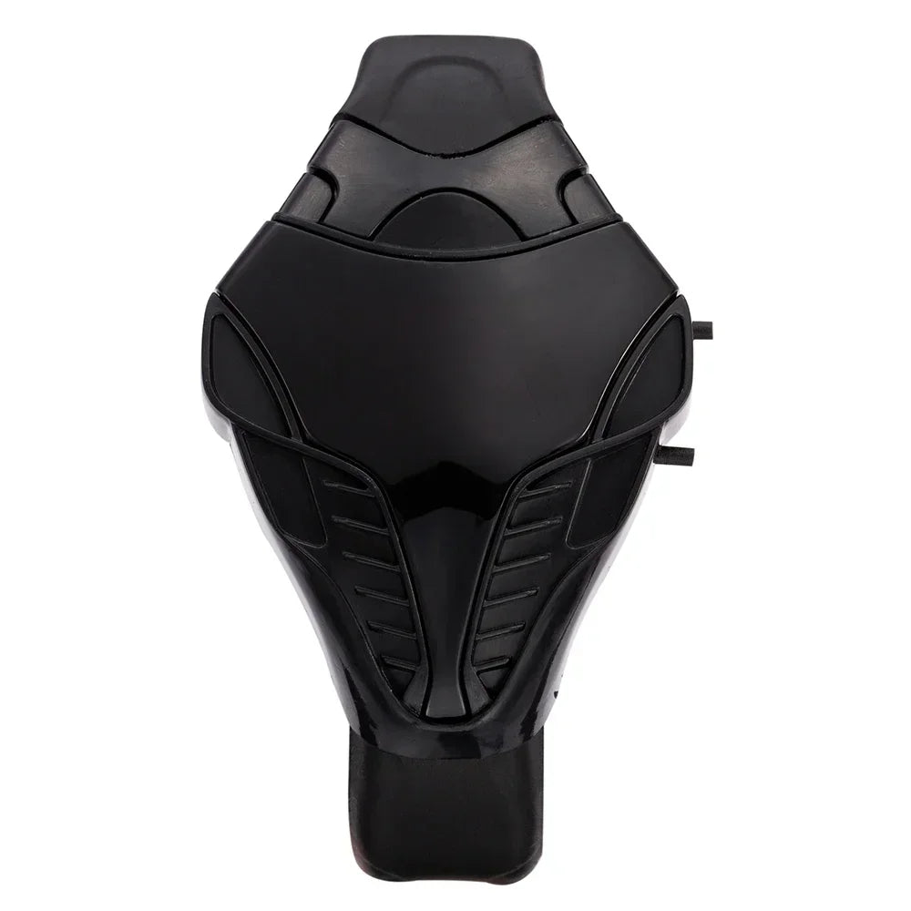 Fashion Men's Digital Watches Unique Design Snake Shape Dial LED Watches for Man Sport Electronic Wristwatch Clock Reloj Hombre