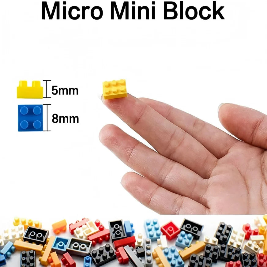 "Fantasy Castle Micro Building Blocks - 3008+PCS Mini Bricks with 5 Towers | Detailed Architecture Model Kit"