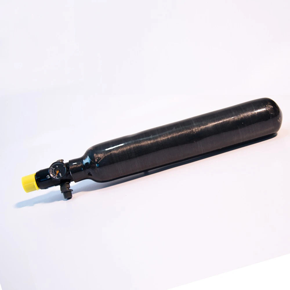 4500Psi 30Mpa 0.5L 0.42L 0.36L 500CC 420cc 360CC Carbon Fiber Cylinder Steel Bottle  Portable Tank M18*1.5 Thread