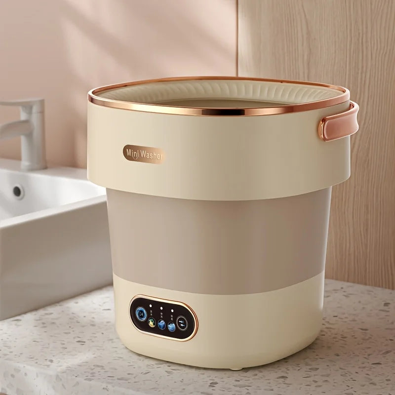 Portable Small Washing Dryer Machine Collapsible Washer Apartment Travel Socks Underwear Panties Washing Machine