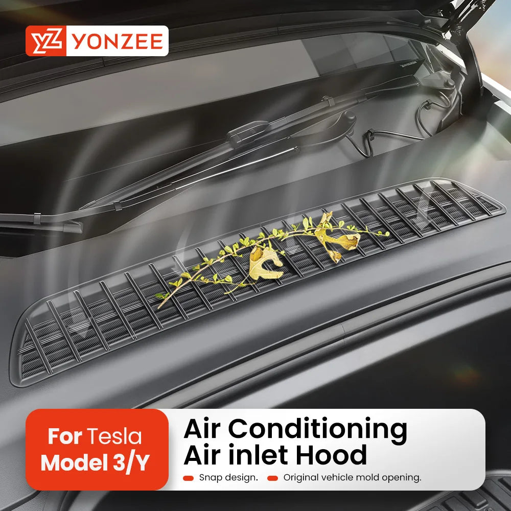 YZ Air Intake Cabin Debris Filter For Tesla Model 3 Highland Model Y/YL  Juniper Insect-proof Net Air Inlet Protective