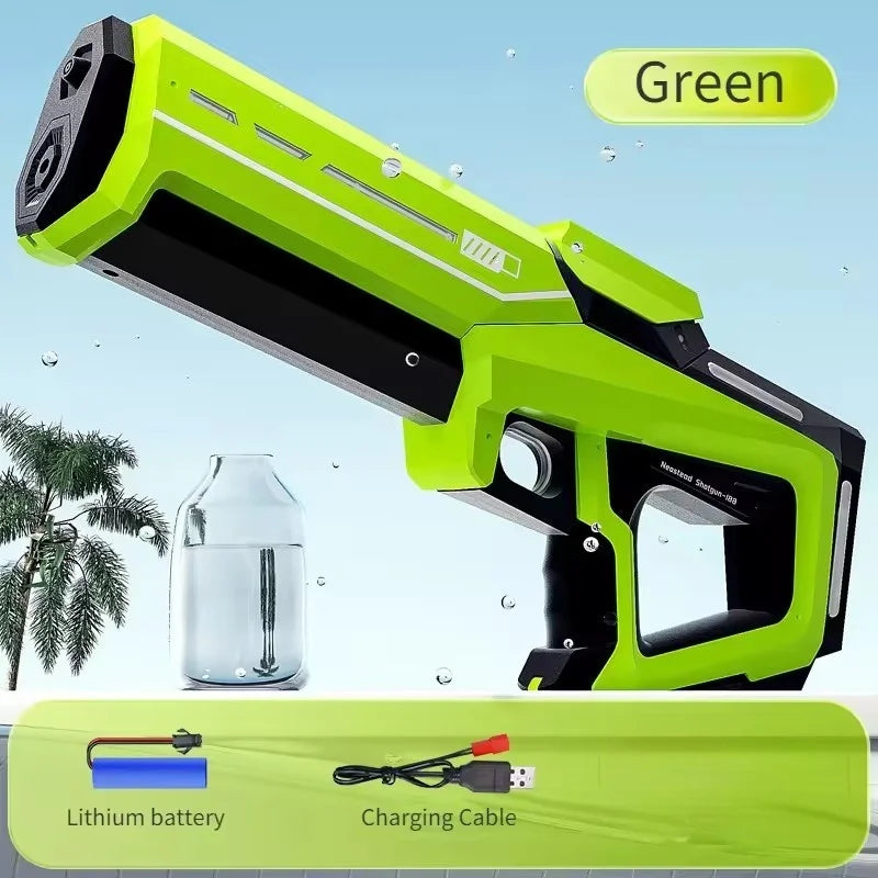 42cm Electric Water Guns for Adults High Pressure Automatic Absorb Water Watergun Summer Outdoor Beach Pool Toys for Kids Gifts