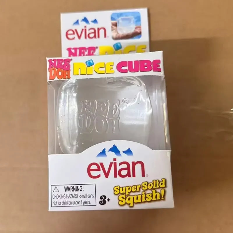 Schylling Needoh Nice Cube Sensory Nice-Sicle Stress Relief Squishy Cube Anti-Anxiety Squeeze Object For Focus ADHD Population