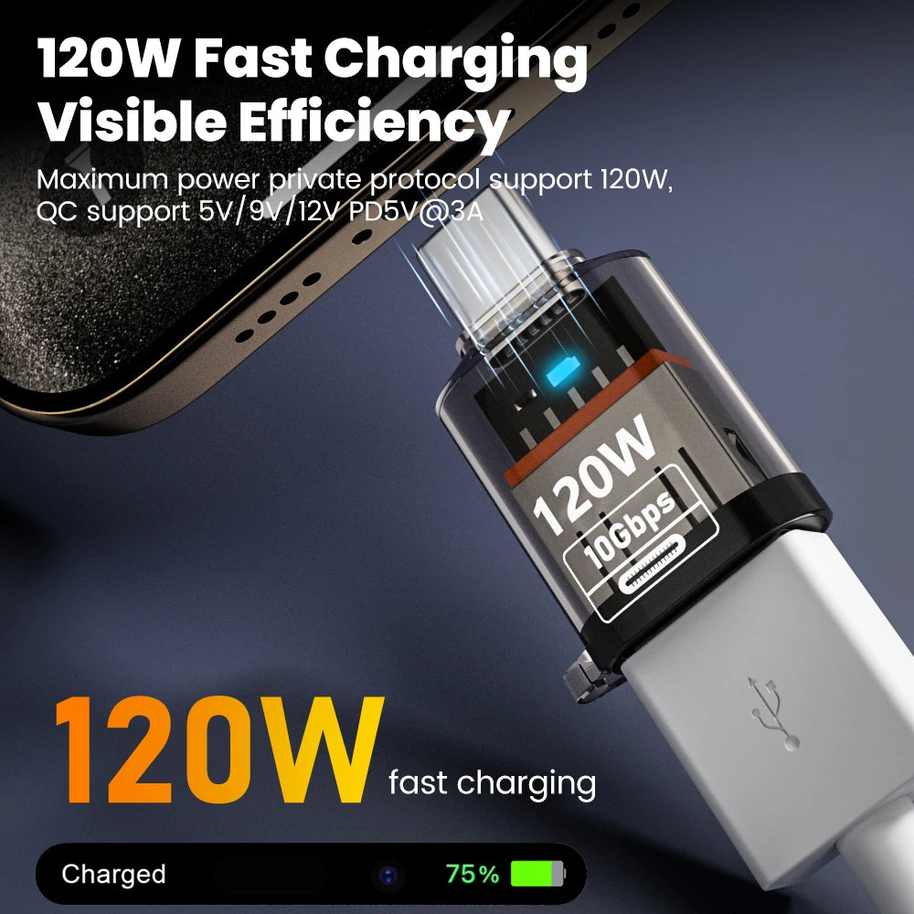 Type C To USB A OTG Adapter USB 3.2 to Type C Fast Charging Connector For iPhone 15 16 Macbook iPad Huawei P60Xiaomi