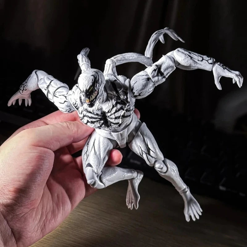 20CM SHF Anti-Venom Symbiote KO Articulated Action Figure Desktop ornament decoration Anime Fans Collectible Model Kit Toys Gift