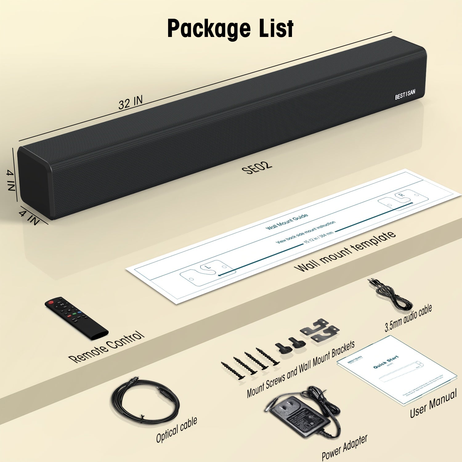 Sound Bars For Smart TV With Built In Subwoofer