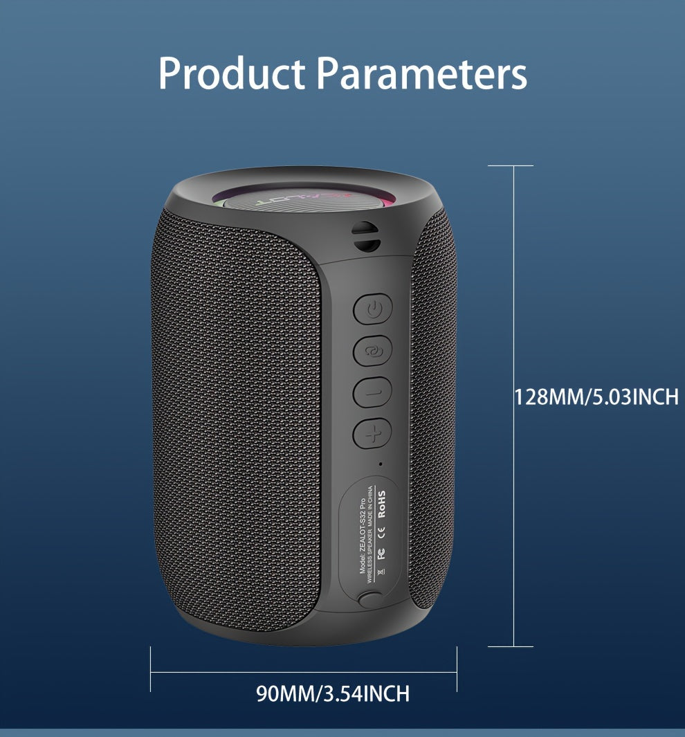 Enjoy your favorite tunes with these wireless outdoor portable subwoofer speakers, delivering rich sound and powerful bass for a great listening experience on-the-go.
