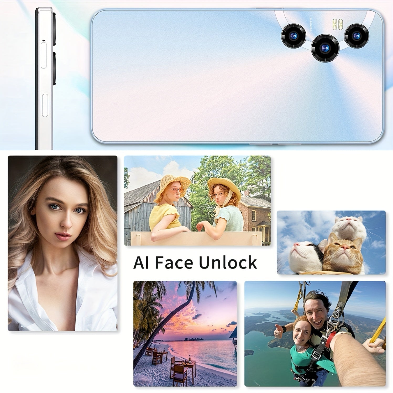 Experience blazing-fast 5G with these unlocked smartphones powered by the Snapdragon 8 Gen2 processor. Featuring Android OS, dual SIM support, 50MP + 24MP cameras, and advanced face unlock for seamless security!