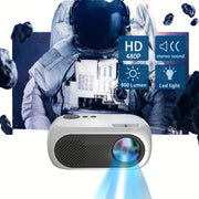 Portable HD Projector For Phone Compatible With IOS/Android/USB/ Laptop/PC/TV Stick/DVD/Game