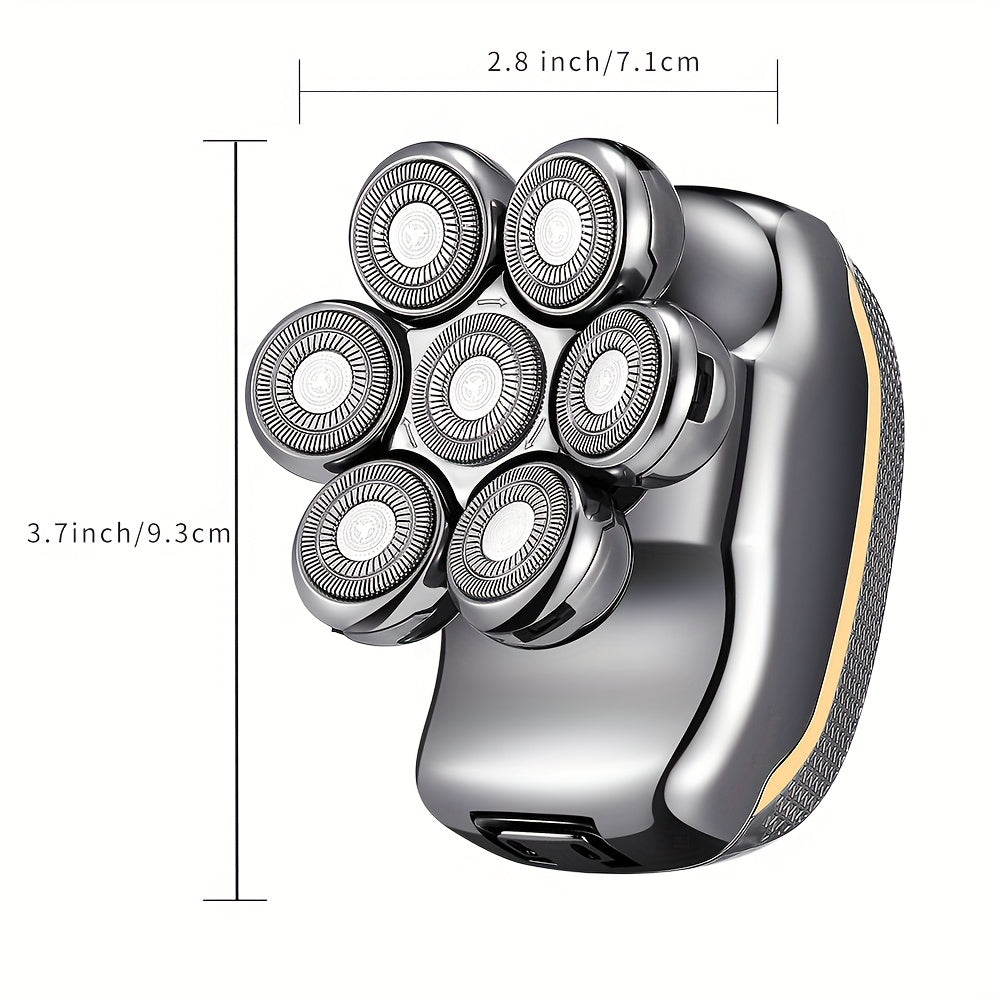 Men's Electronic Head Shaver Razor- Rechargeable
