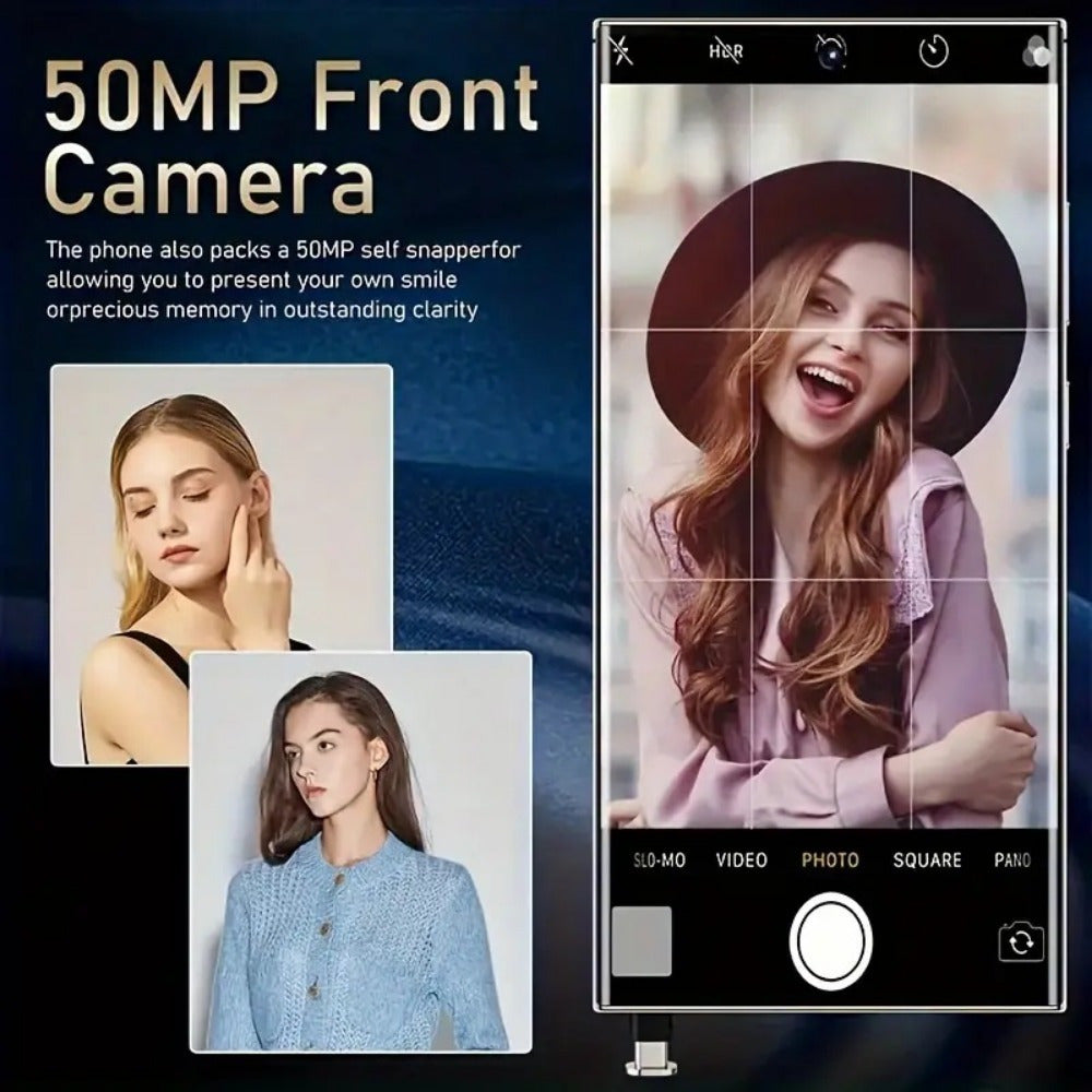 Experience lightning-fast 5G connectivity with these unlocked smartphones—featuring HD displays and advanced face recognition unlocking for effortless security!