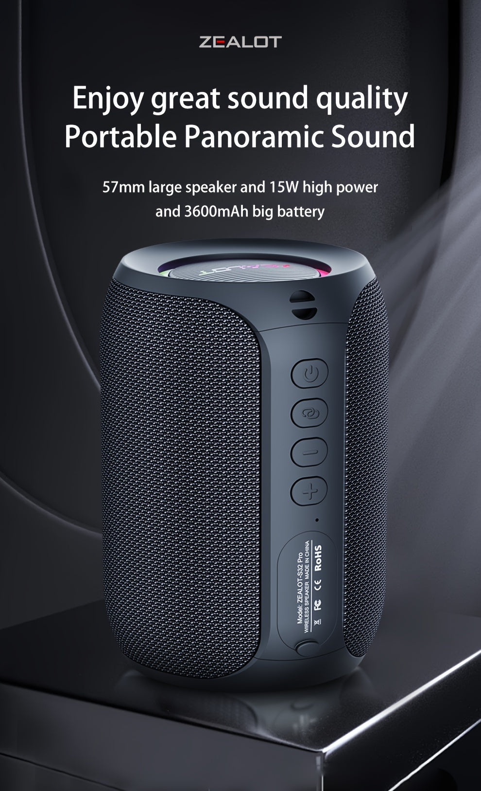 Enjoy your favorite tunes with these wireless outdoor portable subwoofer speakers, delivering rich sound and powerful bass for a great listening experience on-the-go.