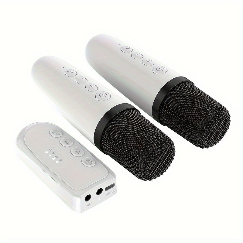 Karaoke System - Premium Dual Wireless Mics with Enhanced Mixer - Perfect all occasions