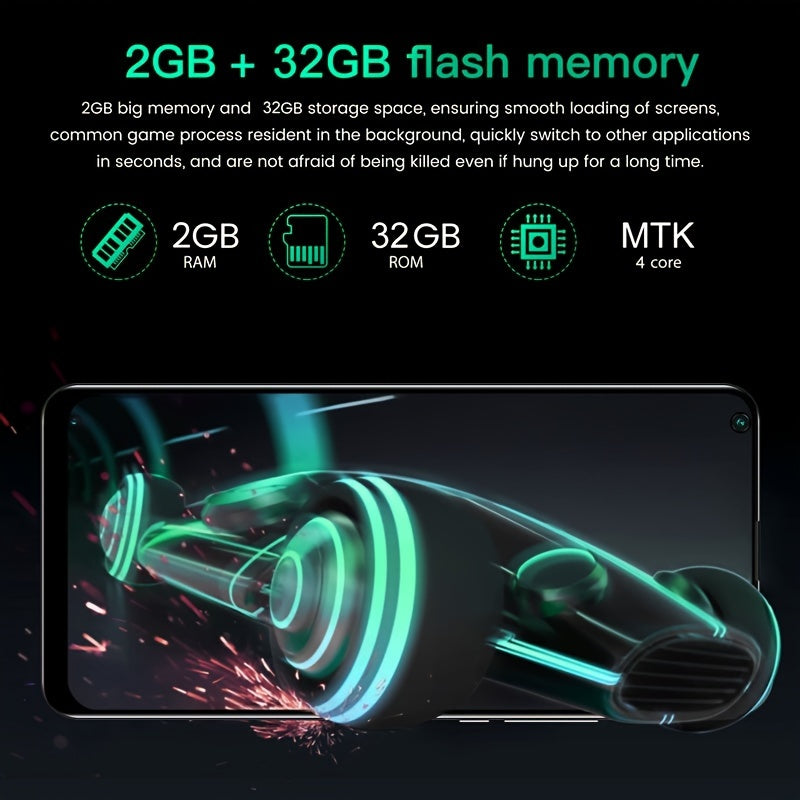 Stay connected with the Reno6 Pro smartphone—featuring 2GB RAM, 32GB storage, a 6.35-inch screen, and dual SIM card support for flexible use!
