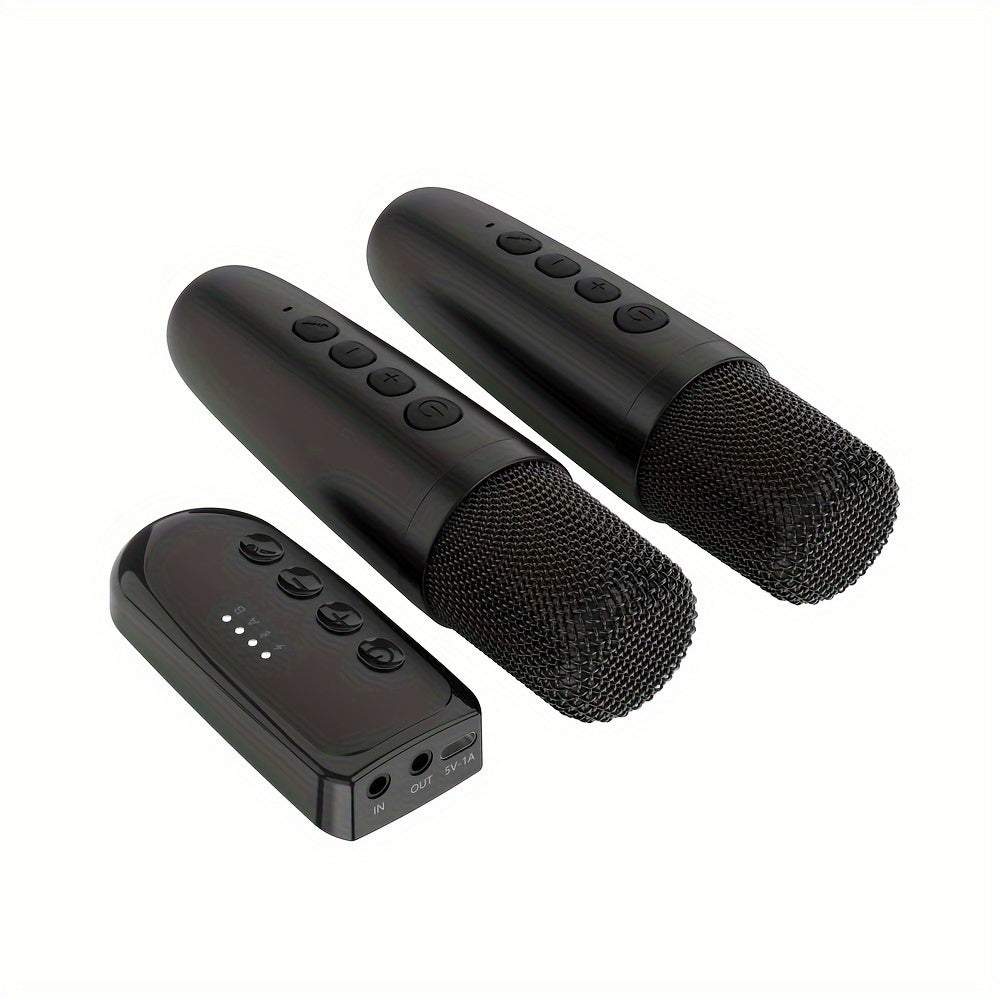 Karaoke System - Premium Dual Wireless Mics with Enhanced Mixer - Perfect all occasions