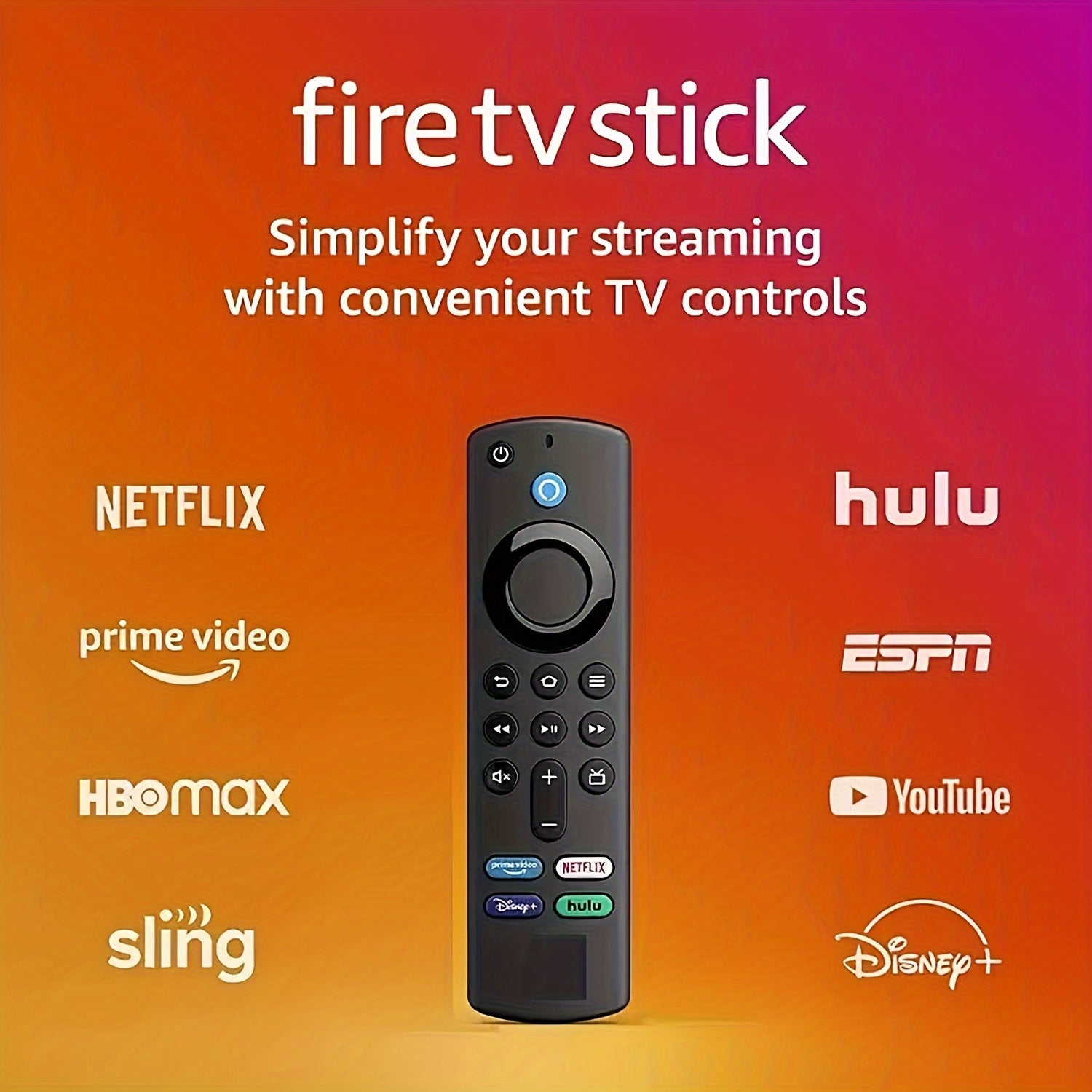 Upgrade your Amazon Fire TV Stick experience with the L5B83G voice replacement remote control. This advanced remote is compatible with Fire TV and offers convenient voice control for an enhanced viewing experience.
