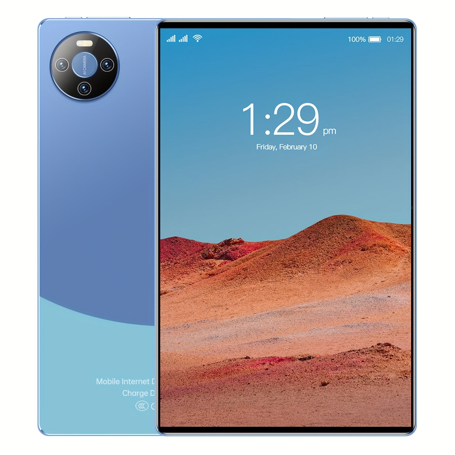 Enjoy stunning visuals and smooth performance with this 10.1-inch HD smart tablet—featuring dual cameras (24MP + 32MP), Android 13!